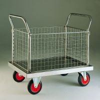 Stainless Steel Four Sided Trolley