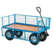 Turntable Truck with Mesh Sides